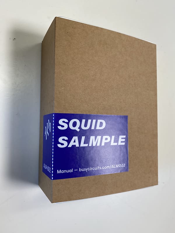 NIB mint Squid Salmple ALM/Busy Circuits ALM-022 Eurorack sampler module NEW Mint image 1