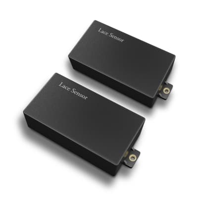 LACE Drop & Gain Humbuckers (FULL SET) - Matte Black image 1