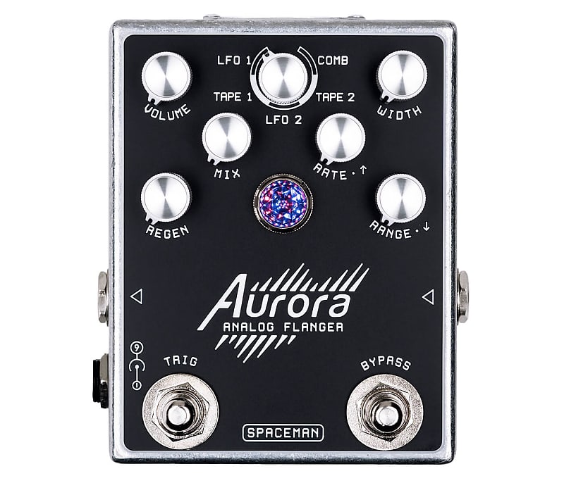 Spaceman Aurora Standard Flanger Effects Pedal image 1