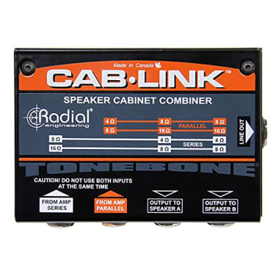 Radial Engineering CabLink Passive Speaker Cabinet Merger NEW image 1