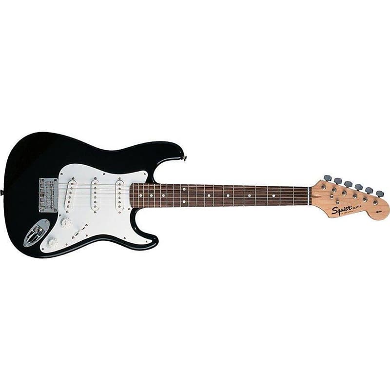 Squier   Stratocaster Affinity Mini Lf Blk V2   0370121506 image 1