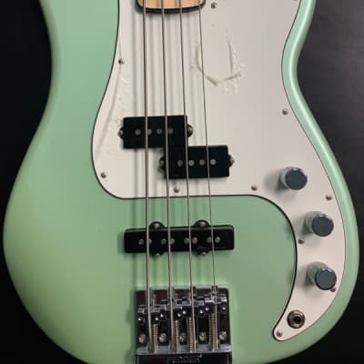 Fender Deluxe Active Precision Bass Special Deluxe Mint Green image 1