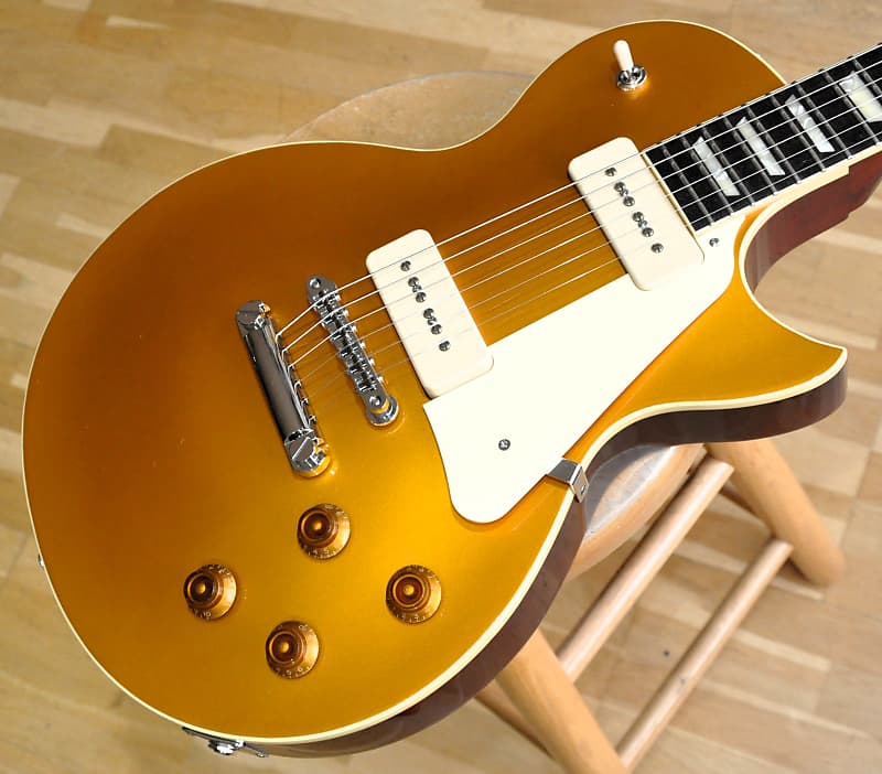 FGN Neo Classic 11 NLS11RMP AG Antique Gold / Les Paul Type Gold Top P90 /  Made In Japan / C230711