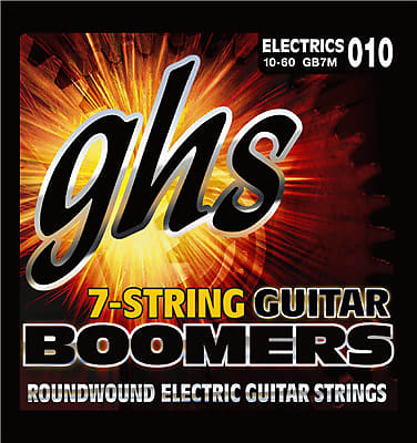 Ghs 7 String Boomer Medium 10 60 Reverb UK