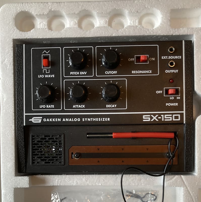 Gakken SX150 mini analogue synthesizer kit Reverb