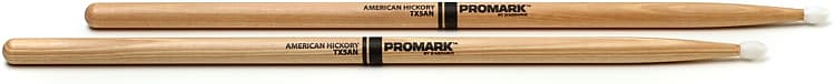 Promark Classic Forward DrumSticks - Hickory - 5A - Nylon Tip image 1