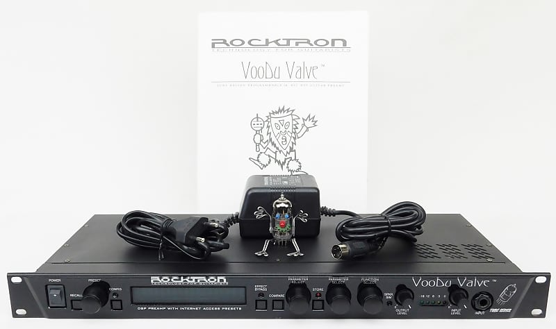 Rocktron Voodu Valve On-Line Tube Guitar Preamp +Fast | Reverb