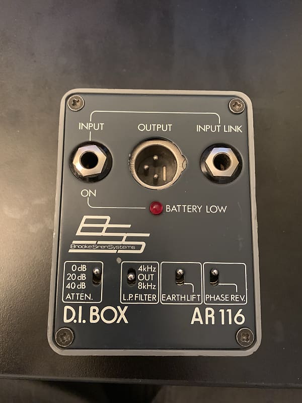 BSS AR116 D.I. BOX 1980-1990 Grey