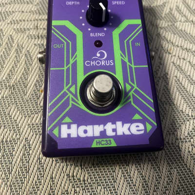Reverb.com listing, price, conditions, and images for hartke-hc33-chorus-analog-bass-chorus-effects-pedal