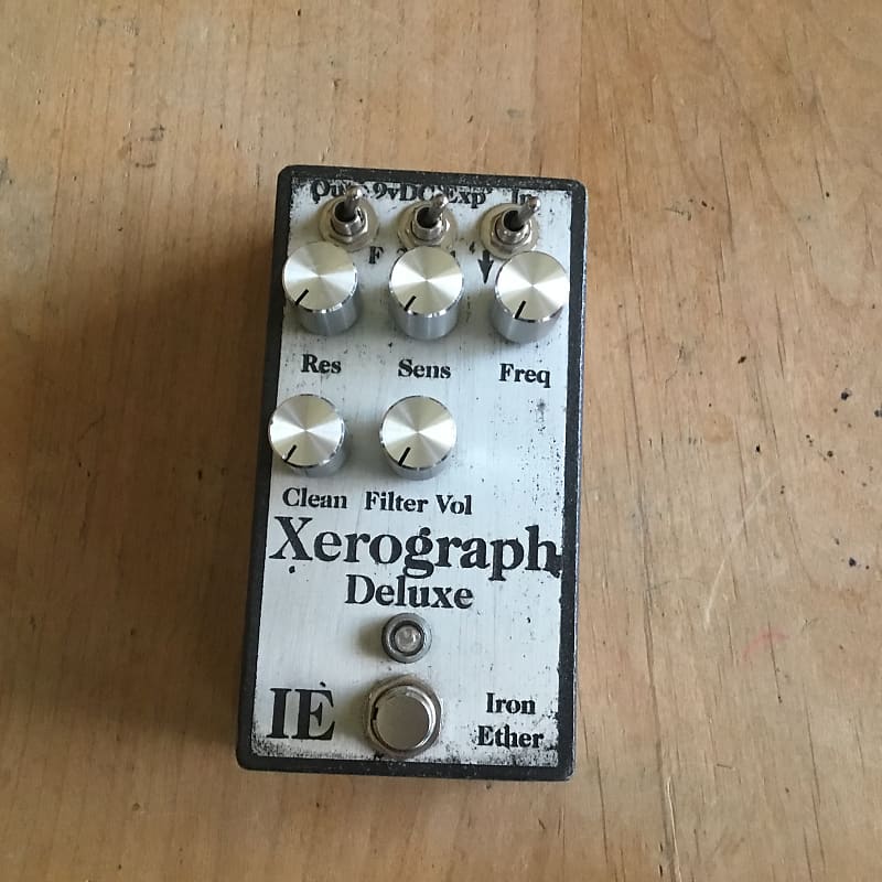 Iron Ether Xerograph Deluxe 4-pole resonant lowpass filter