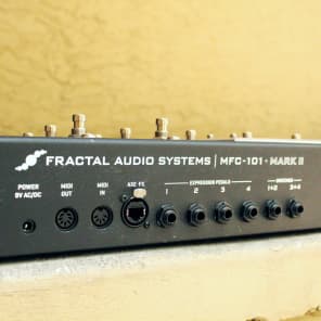 ギター Fractal Audio Systems Axe-Fx II MFC-101 Fractal Audio Complete Axe Fx II rig incl. MFC101 + Furman