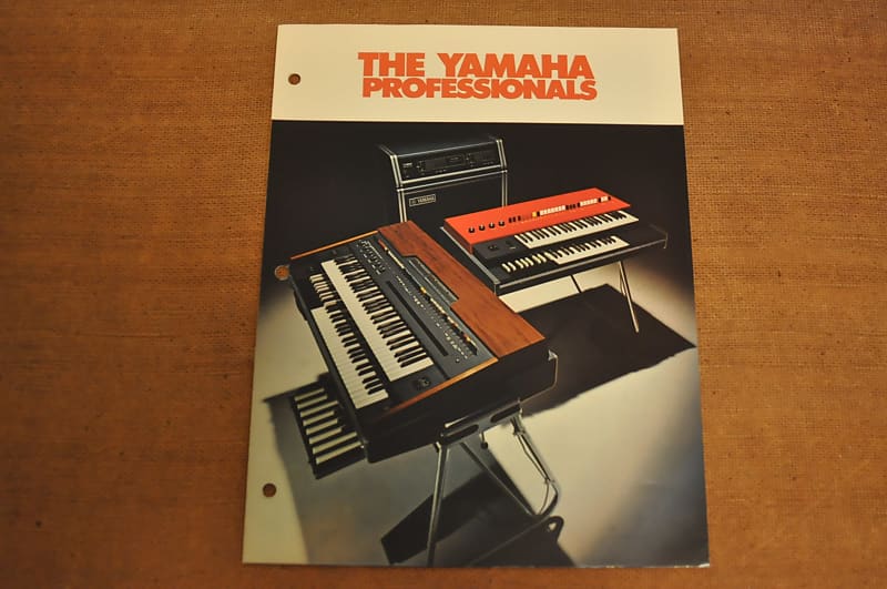 Yamaha "The Yamaha Professionals YC organs" vintage Reverb Canada