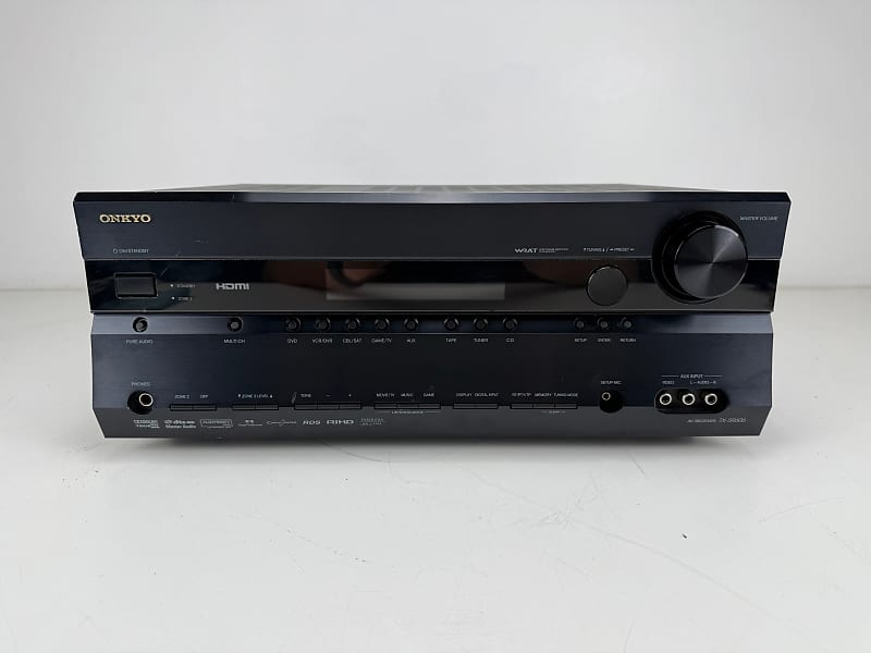Onkyo TX-SR606 AV Receiver With Remote Control - Serviced  			
