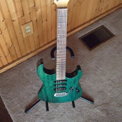 Washburn Mercury Series RARE MG-701 1994 Trans Green Wilkinson