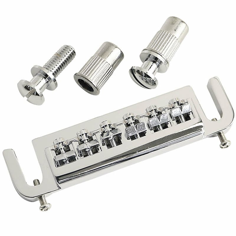 NEW MIJ Badass Style Adjustable Wraparound Guitar Bridge | Reverb