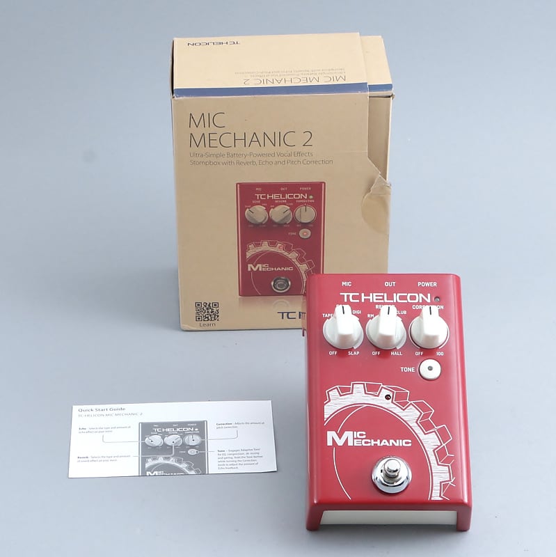 TC Helicon Mic Mechanic 2 Vocal Effects Pedal P-25391 | Reverb