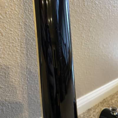 ESP LTD PB-500 Seymour Duncan P-Rails - Gloss Black With Fender Gig Bag image 12