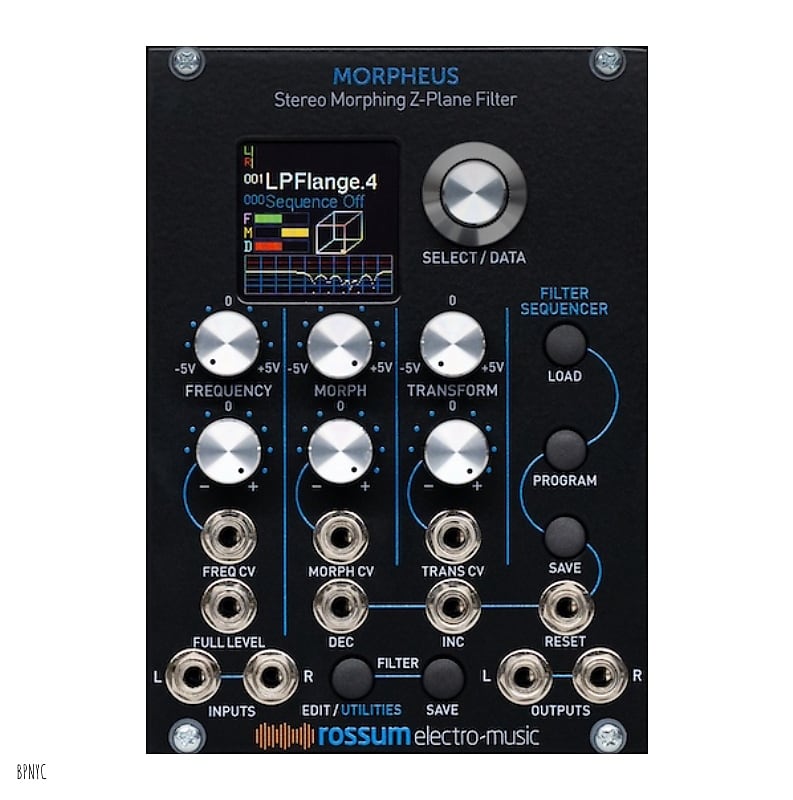 Rossum Electro-Music Morpheus BLACK (BPNYC) image 1