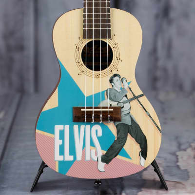 Kala KALA-LTP-C-ERB Learn To Play Elvis Concert Uke, Rockabilly for sale