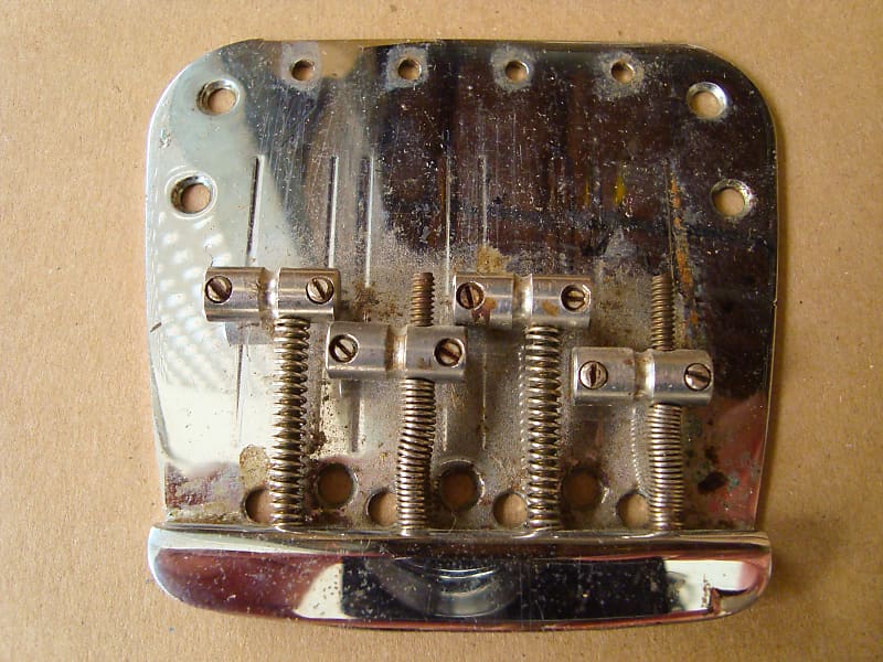 1960s Fender Mustang Bass Bridge Reverb