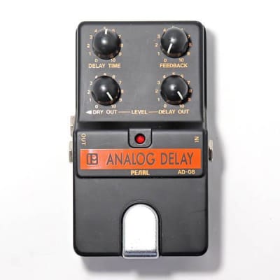 PEARL アナログディレイ AD-08 完動品 Pearl AD-08 Analog Delay | Reverb