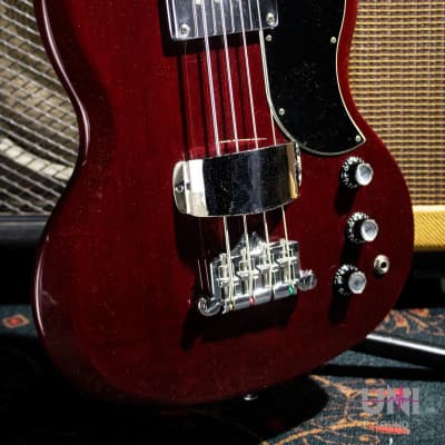 Gibson SG Reissue Bass 2005 - Heritage Cherry image 18