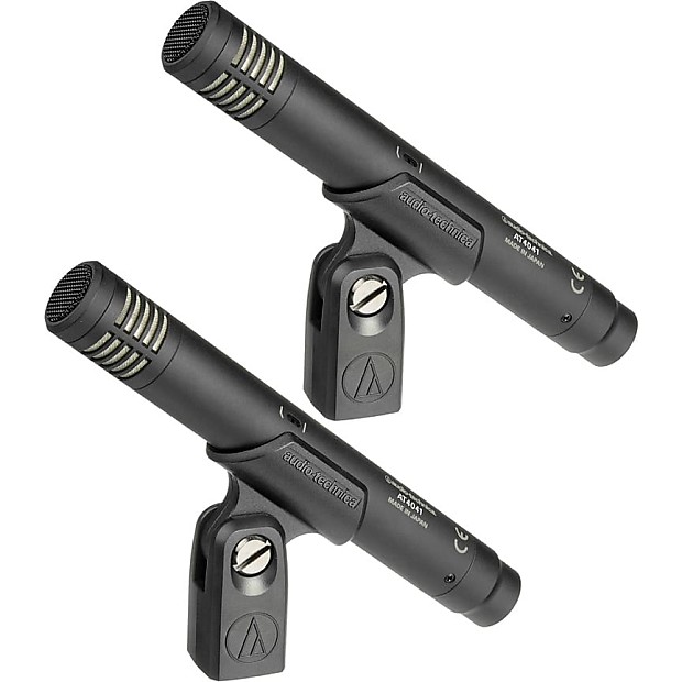 Audio-Technica AT4041SP Small Diaphragm Cardioid Condenser Microphone Stereo Pair image 1
