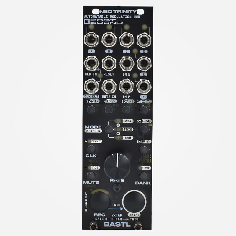 Bastl Instruments NEO TRINITY Eurorack Quad Envelope LFO and Knob Automation-Recording Modulation Module image 1