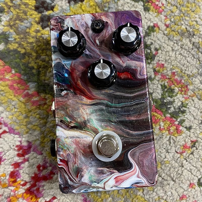 2008 Bob Burt (Landgraff) Overdrive Custom Hand Painted Swirl and Signed  for Blues Angel | Reverb