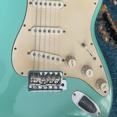 MJT Custom Stratocaster Surf Green | Reverb