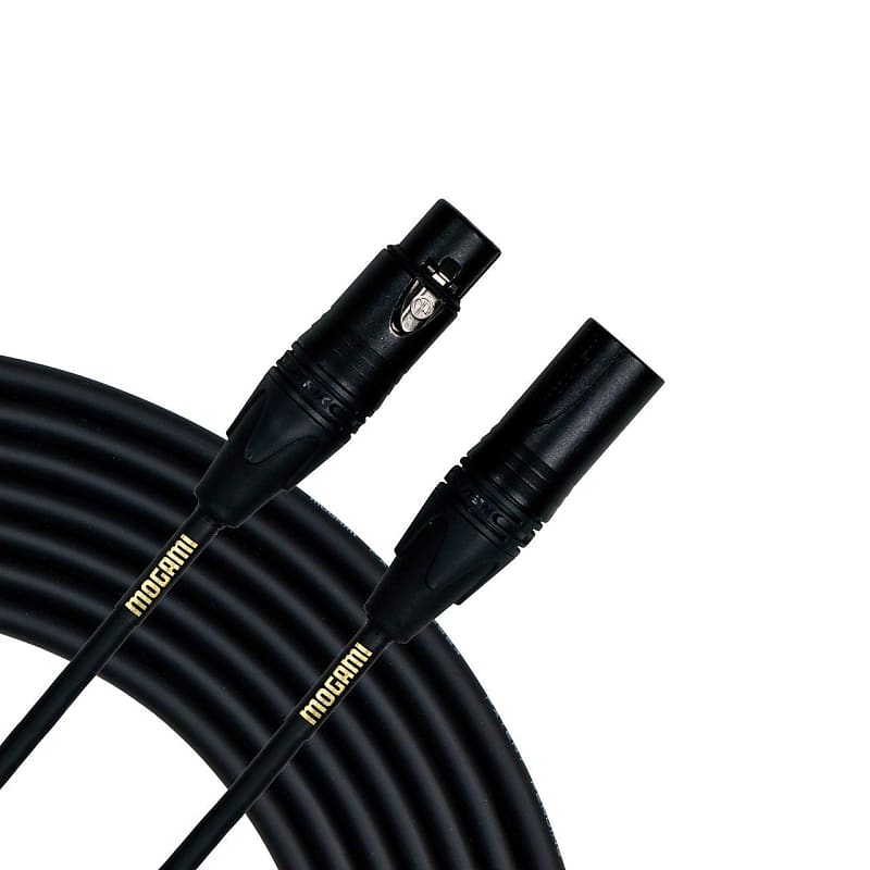 Mogami GOLD STAGE-50 XLR-Female to XLR-Male XLR Microphone Cable with 3-Pin, Gold Contacts, Straight image 1