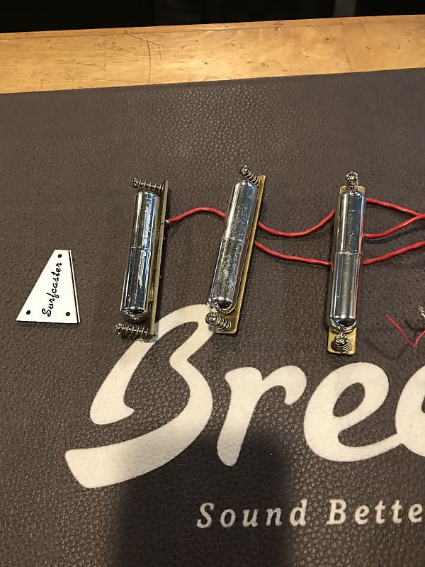 Kent Armstrong Lipstick pickup set 90s Chrome Reverb