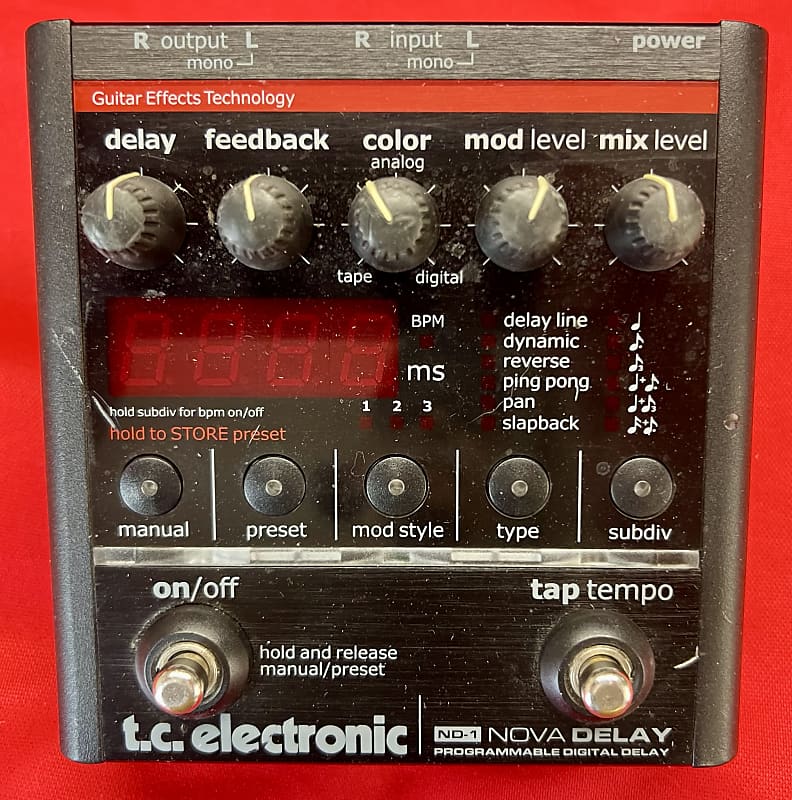 TC Electronic ND-1 Nova Delay