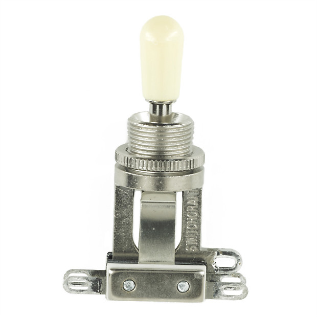 Switchcraft Short-frame Toggle Switch - Black Tip Included