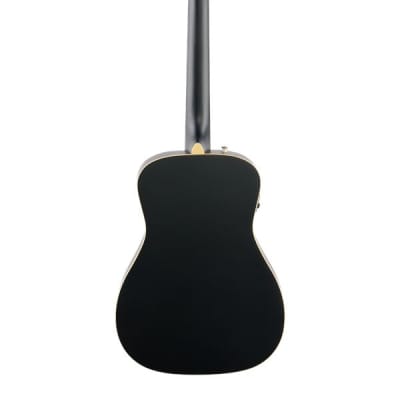 Fender Joe Strummer Campfire Malibu Acoustic Electric Matte Black with Bag image 5