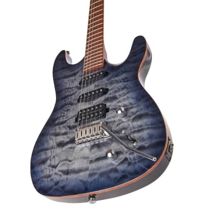 Chapman ML1 Hybrid Electric Guitar Sarsen Stone Black Gloss image 5
