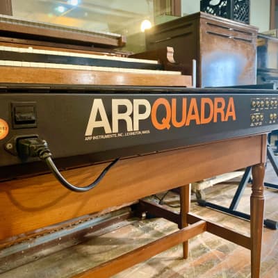 SERVICED! -ARP Quadra c 1980 original vintage analog poly-synth synthesizer USA image 7
