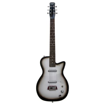 Silvertone Dano - Solid Body Electric Guitar - Silverburst image 2