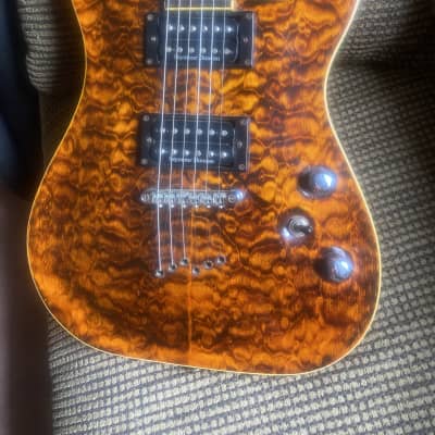 Washburn  X Series- X50 PRO-Q 2000's Quilted Rootbeer for sale
