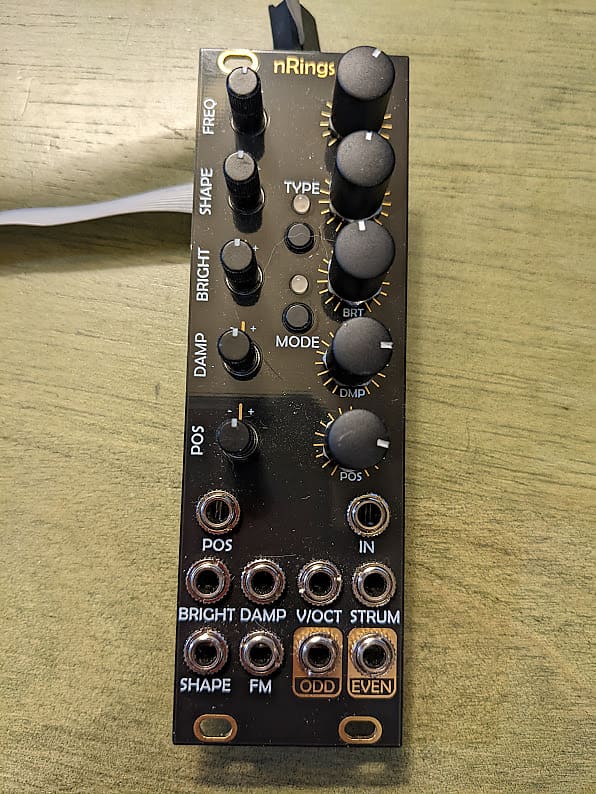 After Later Audio nRings Black Mutable Instruments Rings Clone