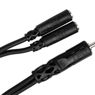 Hosa Y Cable 3.5mm Trs Male -2 Female 3.5mm Trsf (YMM-232) image 4