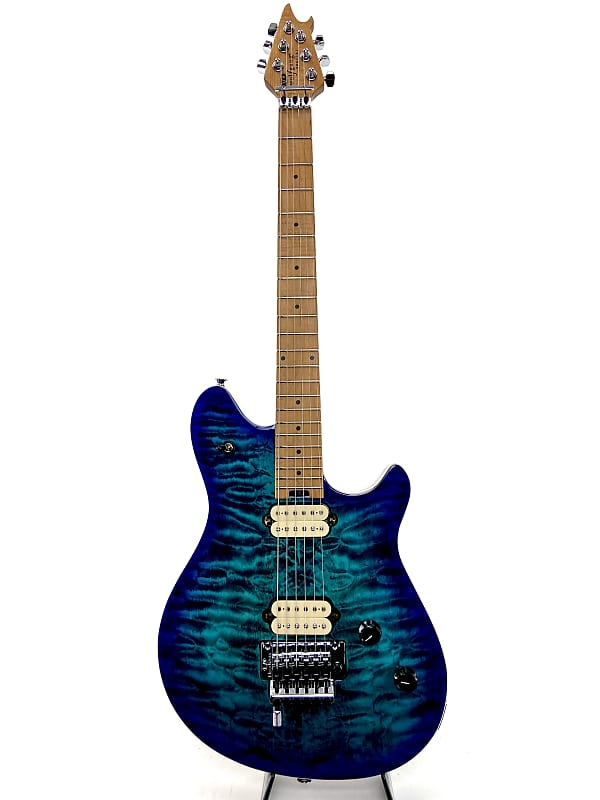 EVH Wolfgang® Special QM, Baked Maple Fingerboard, Chlorine Burst