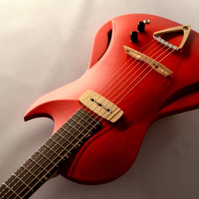 Murray Kuun Enzo archtop 2022 - Red Stained Narural Timbers image 4