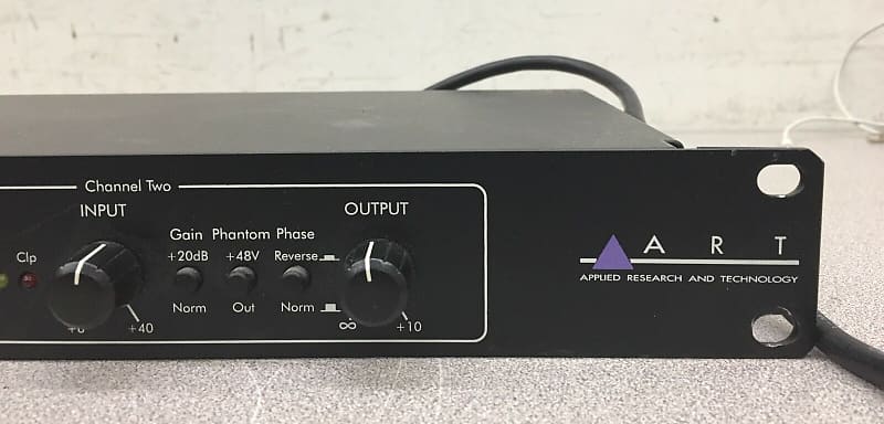 ART Dual MP - Two Channel Tube Microphone Preamp Model 254