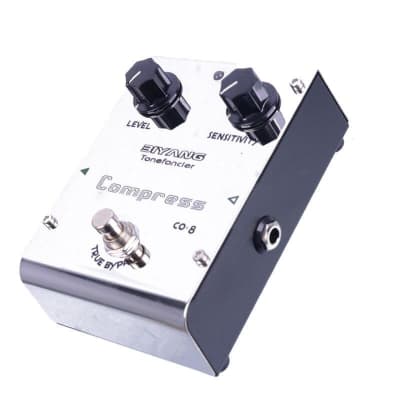 Biyang ToneFancier CO-8 Compress Electric Guitar Effect Analog Compressor Pedal True Bypass With gol image 1