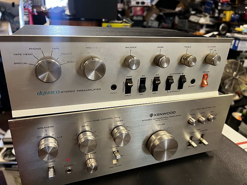 Vintage DYNACO PAT-4 STEREO PREAMP good working condition  			