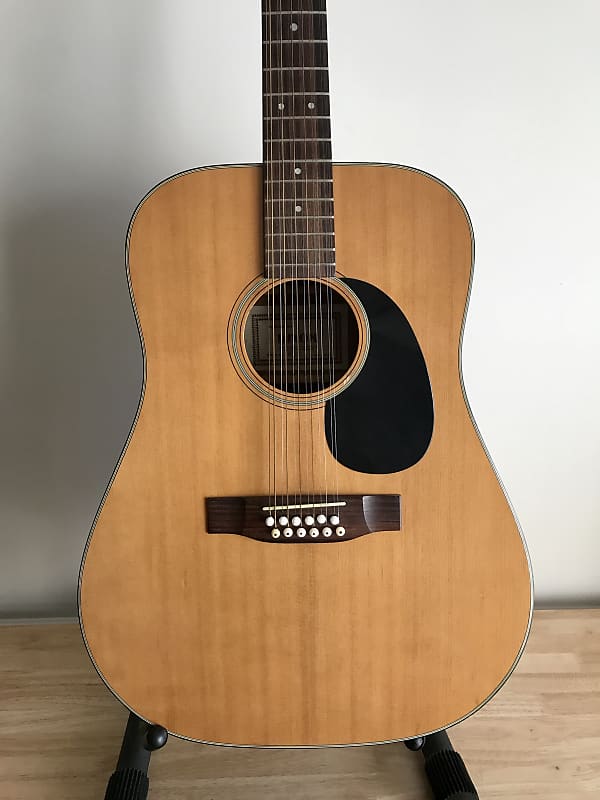 1970 Dixon Model 386 12-String Acoustic - Natural | Reverb