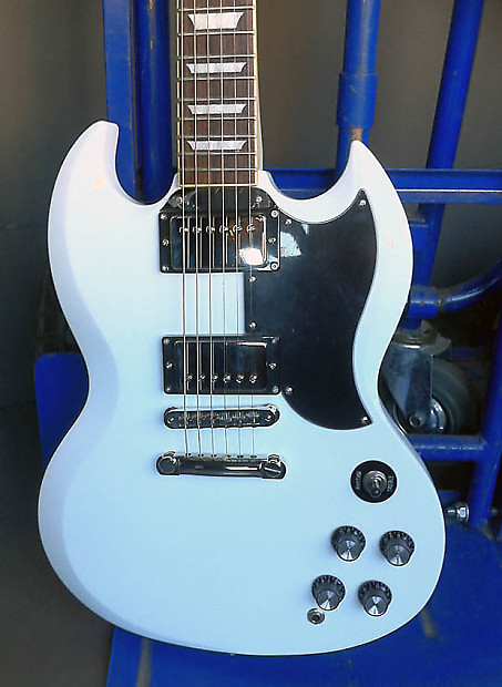 Burny SG guitar. Last one | Reverb