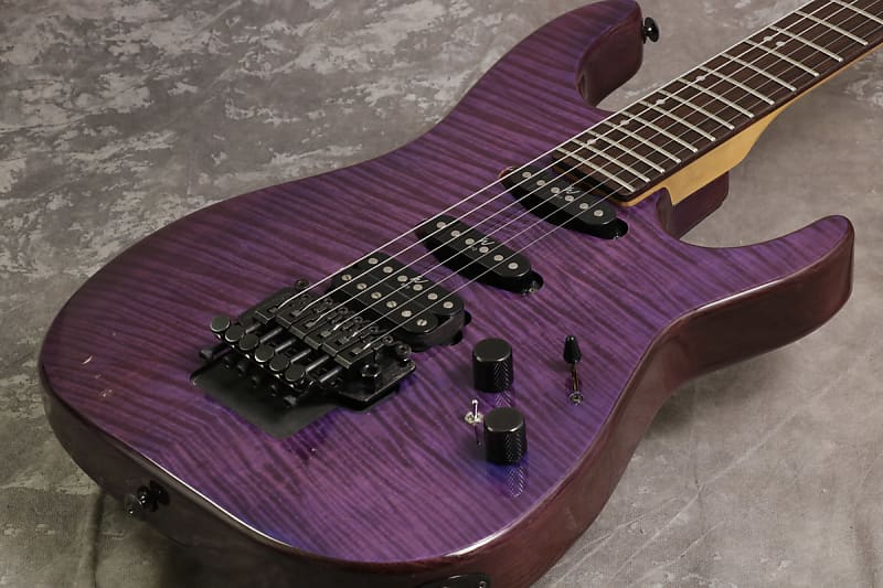 Washburn Mg-700 Flame Trans Purple-Free Shipping*