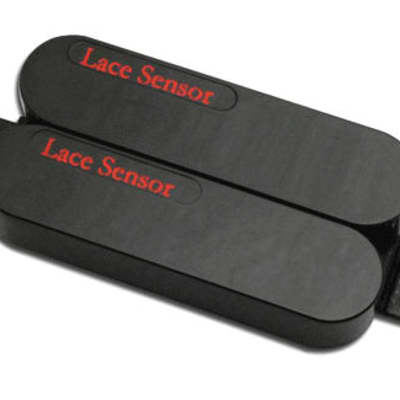 Lace Sensor Dually Red-Red Humbucker - Black